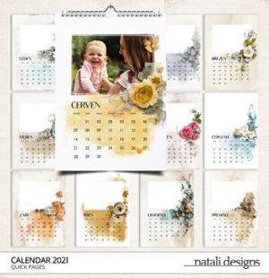 Kalendář nástěnný 21 - výška