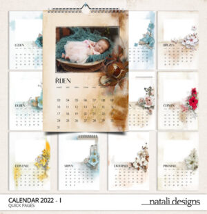 Kalendář nástěnný 22 - výška