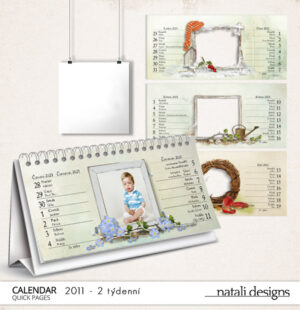 Kalendář stolní 2týdenní 11