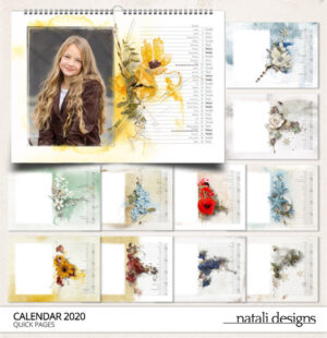 Kalendář nástěnný se jmény 20 - šířka