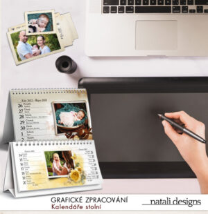 Zpracování stolního kalendáře z vašich fotografií