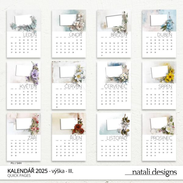 Kalendář nástěnný 25 III. - Image 3