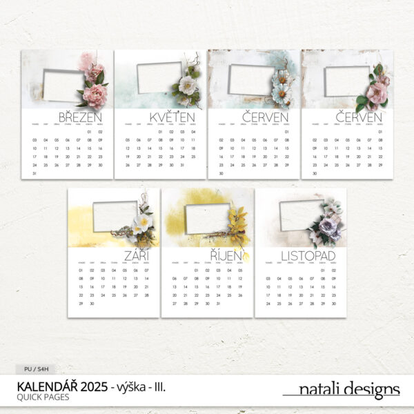 Kalendář nástěnný 25 III. - Image 2