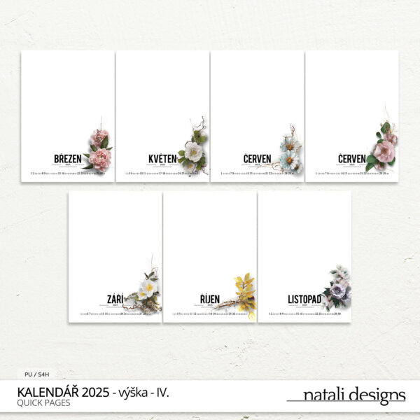 Kalendář nástěnný 25 - IV. (výška) - Image 2
