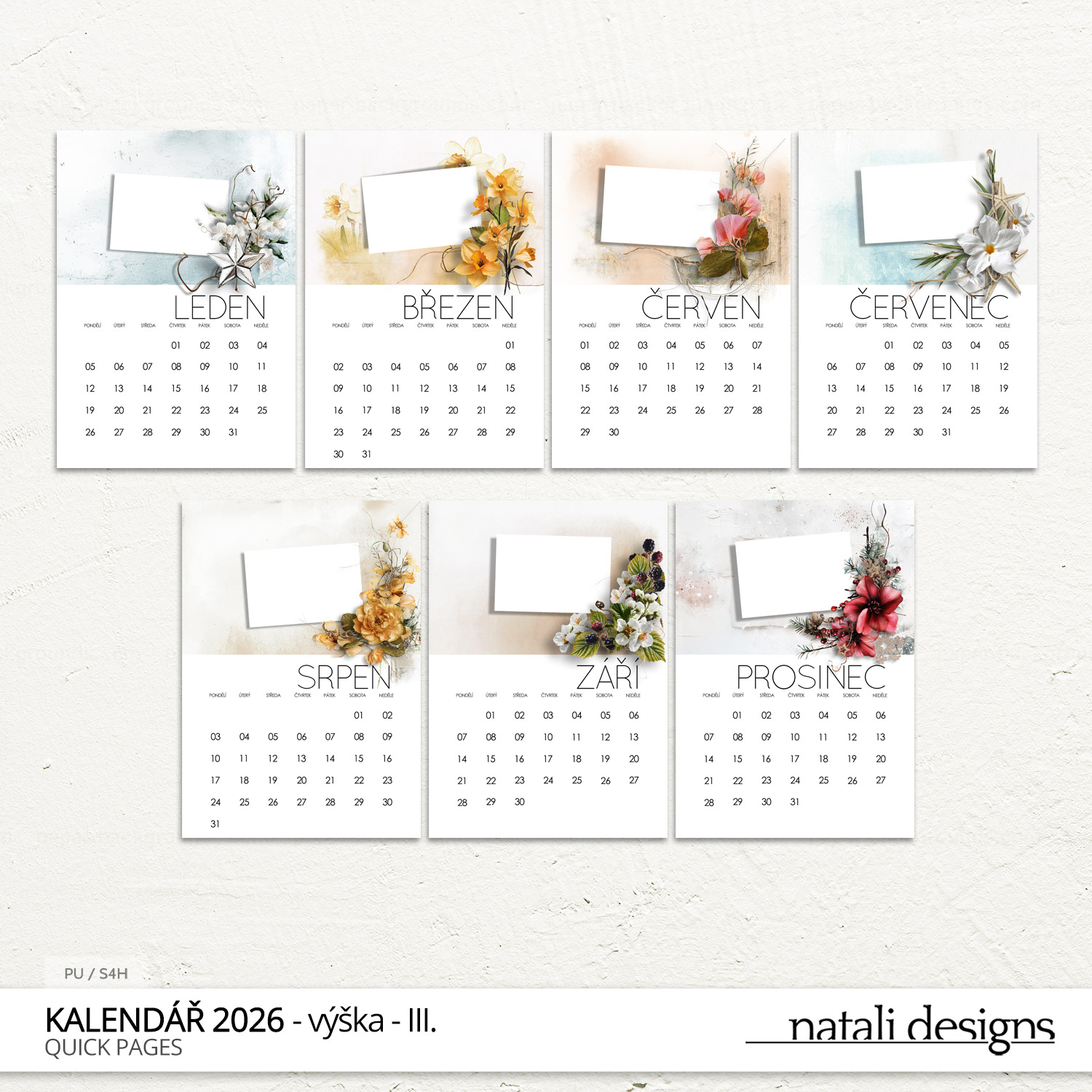 * NOVINKA * Kalendář nástěnný 26 III. - Obrázek 3