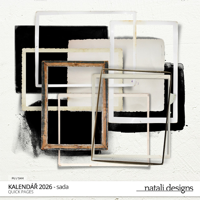 * NOVINKA * Komplet pro tvorbu nástěnného kalendáře 26 - Obrázek 3