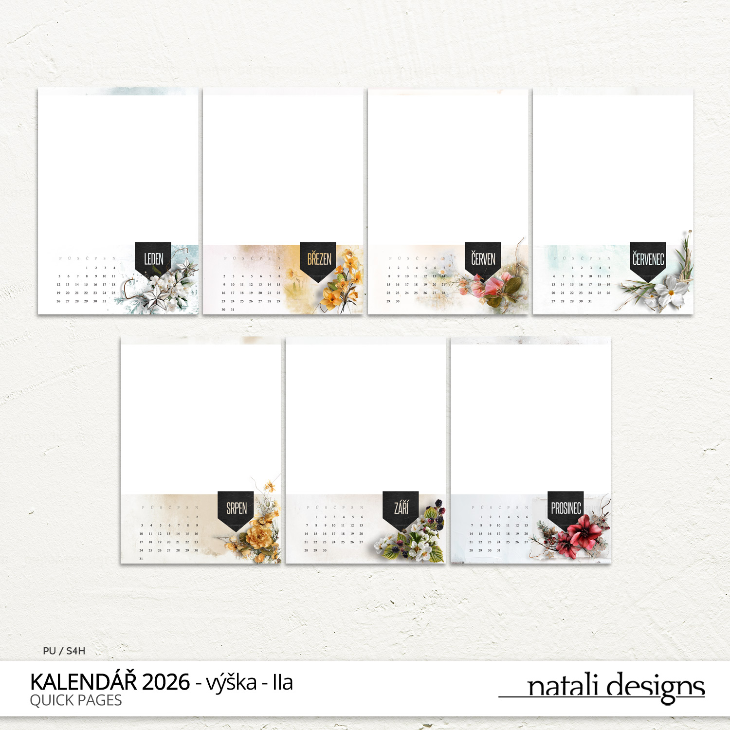 * NOVINKA * Kalendář nástěnný 26 II.a - Obrázek 3