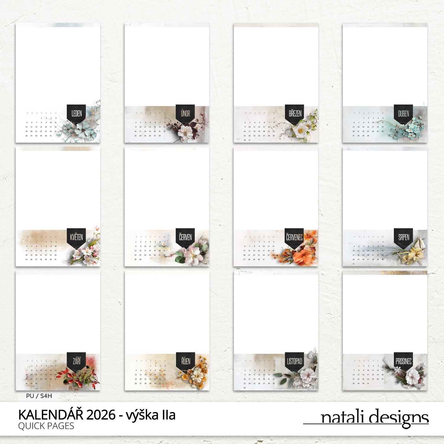 * NOVINKA * Kalendář nástěnný 26 II.a - Obrázek 2