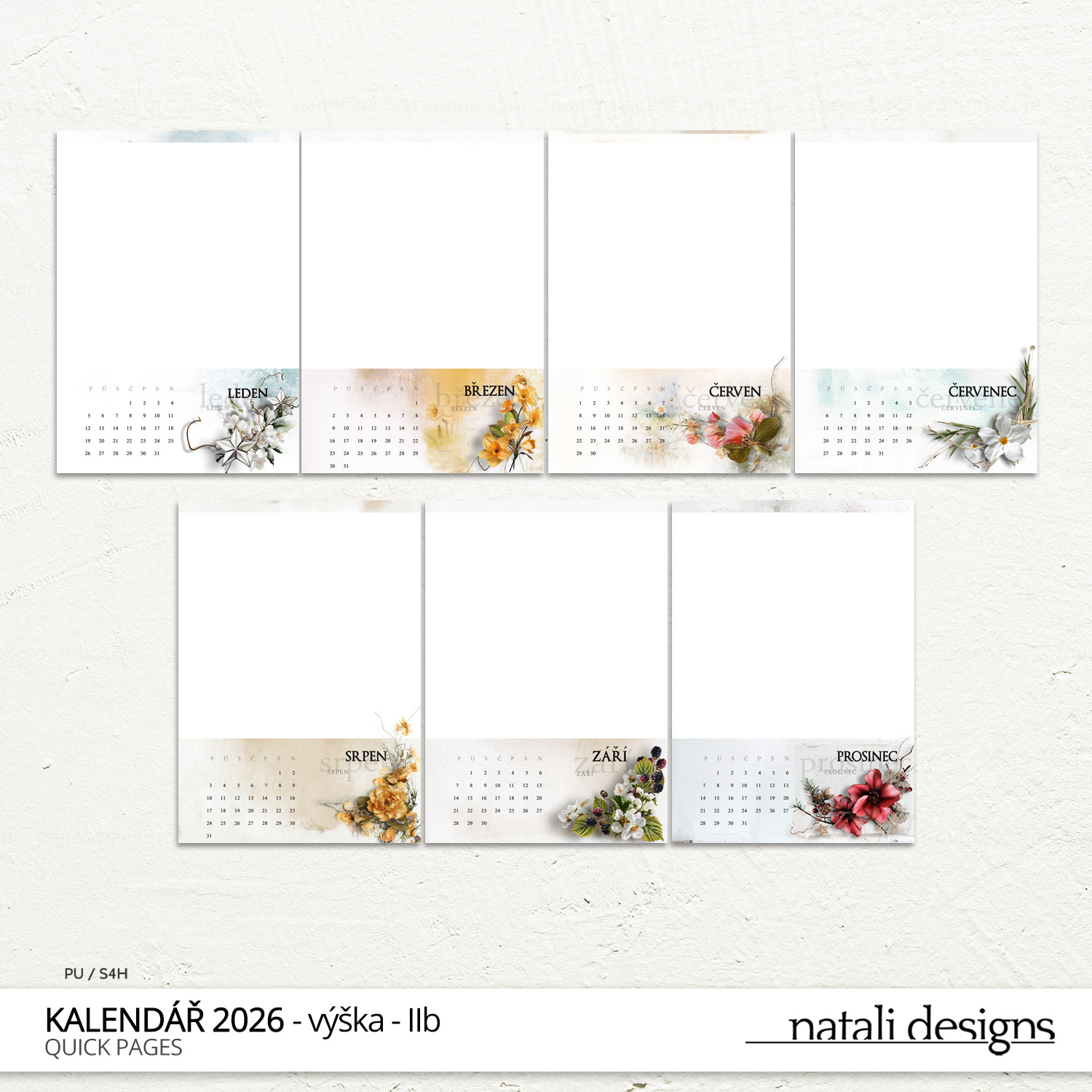 * NOVINKA * Kalendář nástěnný 26 II.b - Obrázek 3