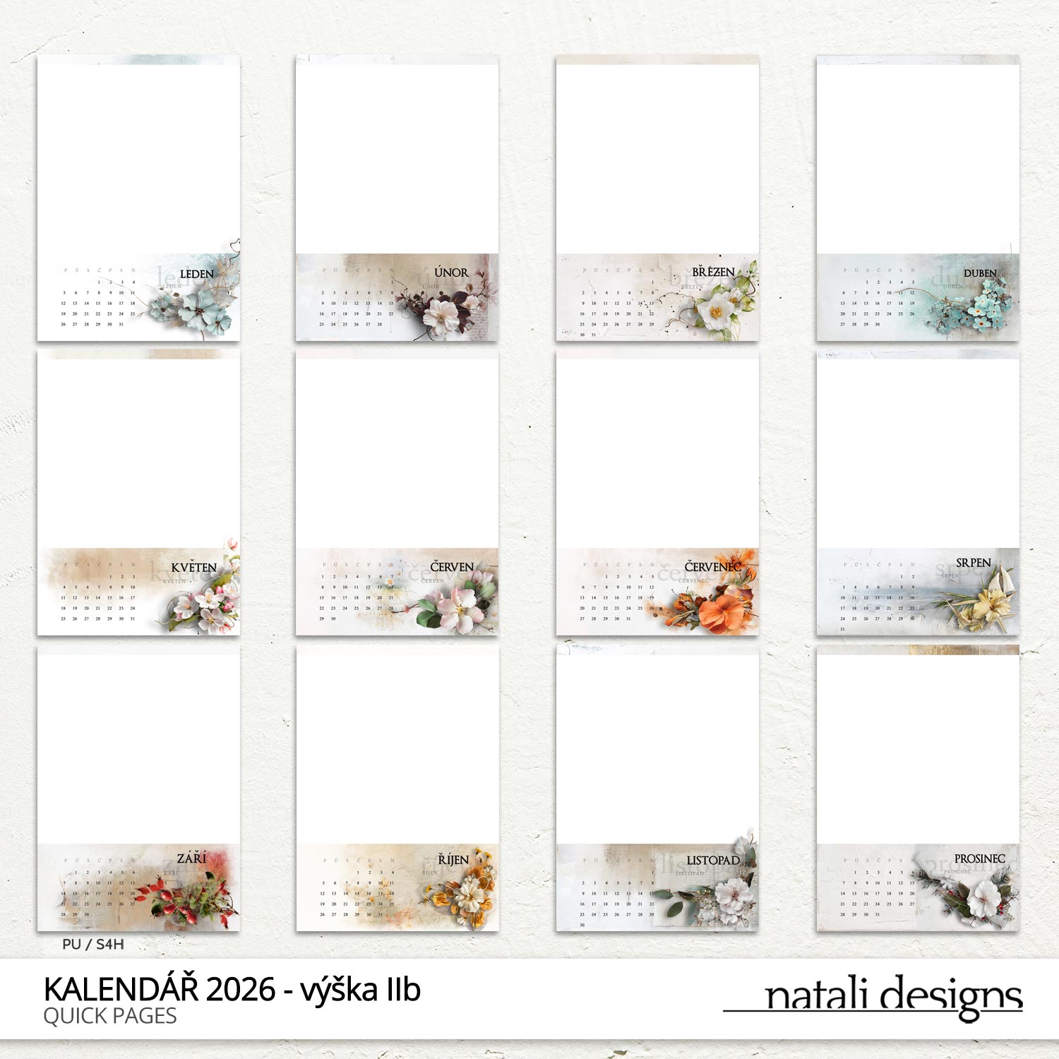 * NOVINKA * Kalendář nástěnný 26 II.b - Obrázek 2
