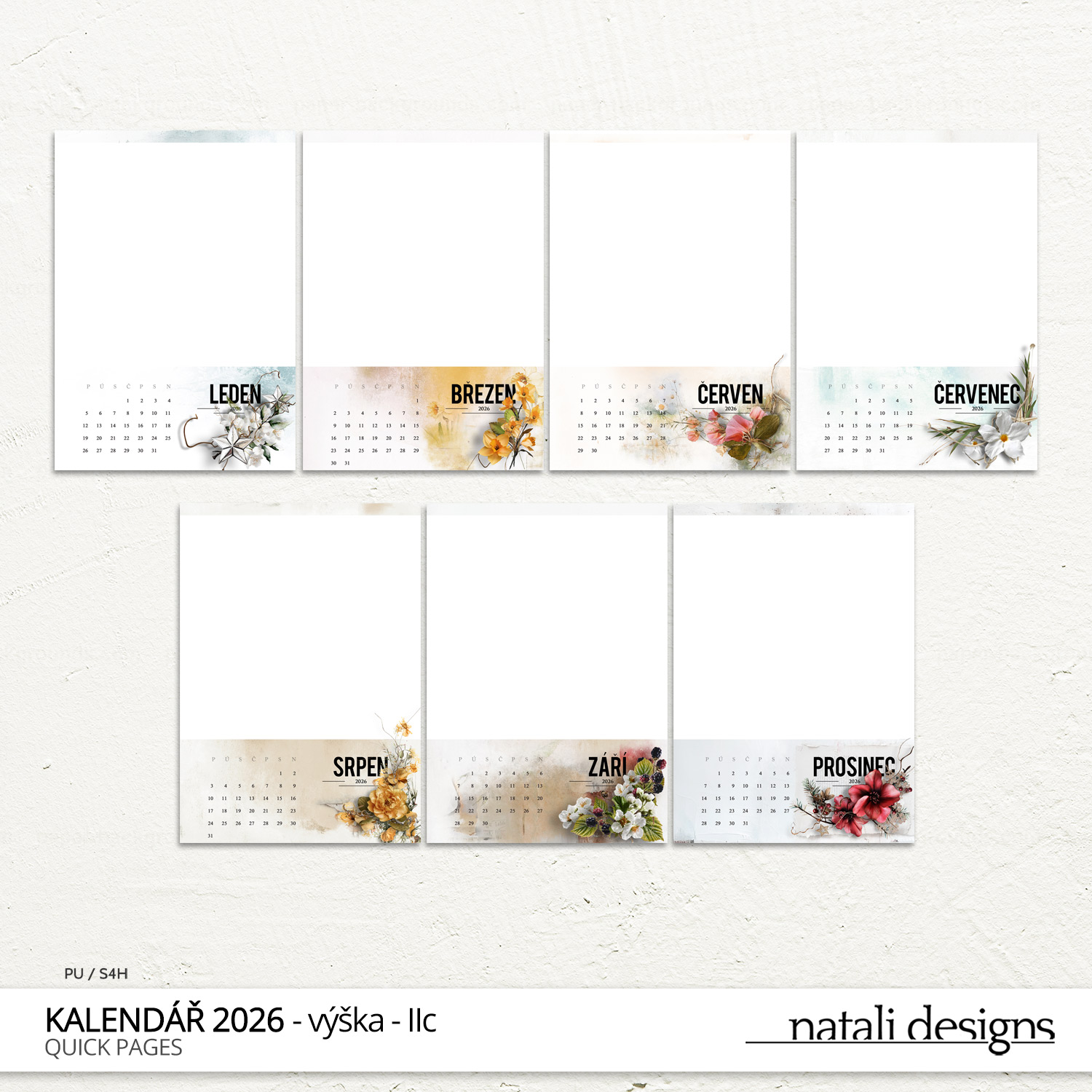 * NOVINKA * Kalendář nástěnný 26 II.c - Obrázek 3