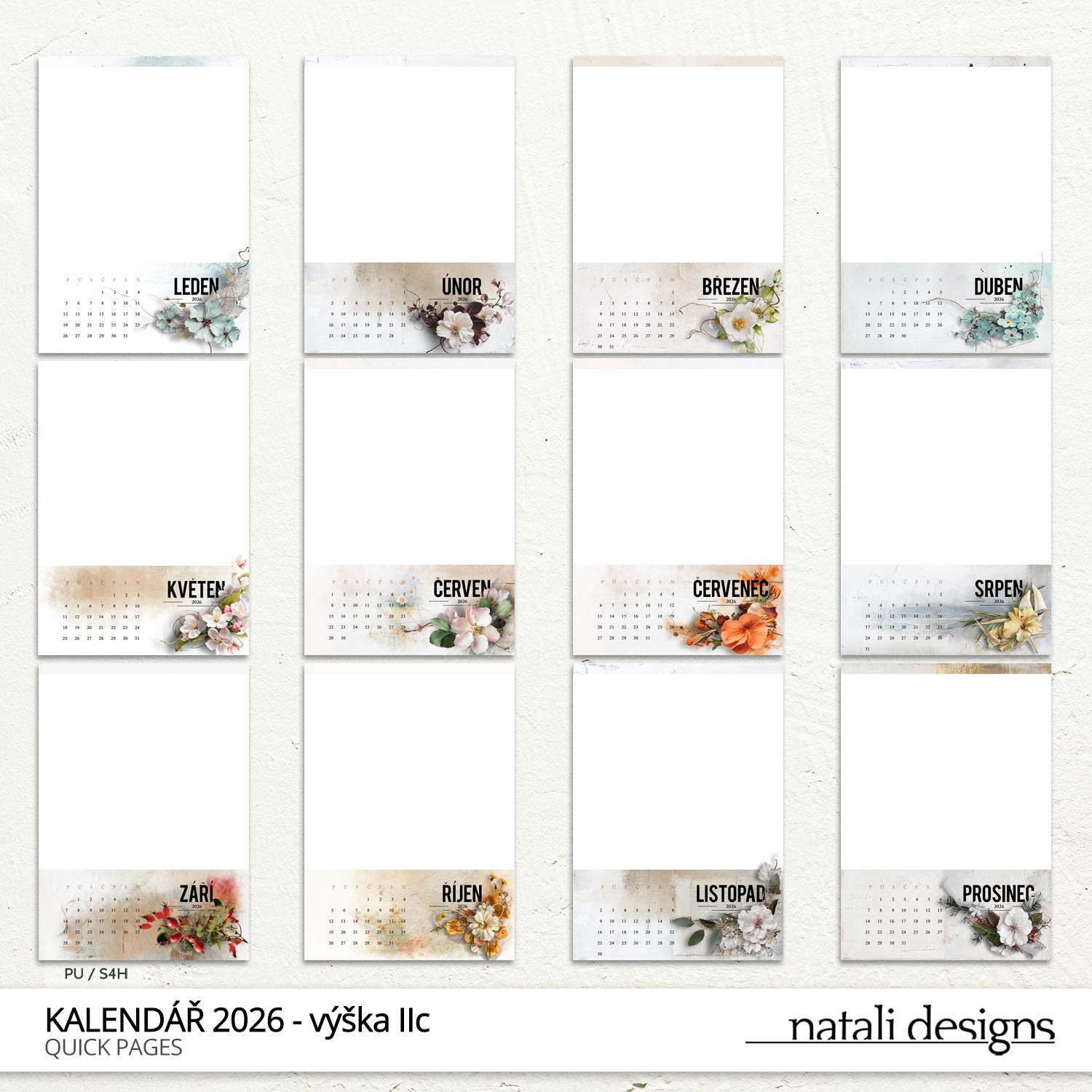 * NOVINKA * Kalendář nástěnný 26 II.c - Obrázek 2