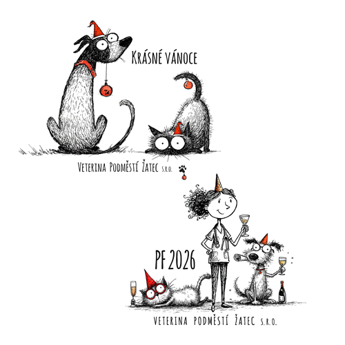 PF pohlednice na zakázku – firemní a osobní grafika