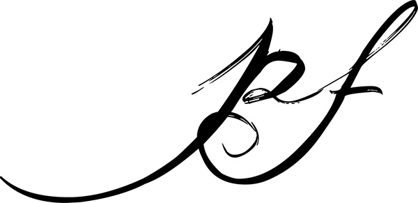 PF - zkratka z francouzských slov pour féliciter