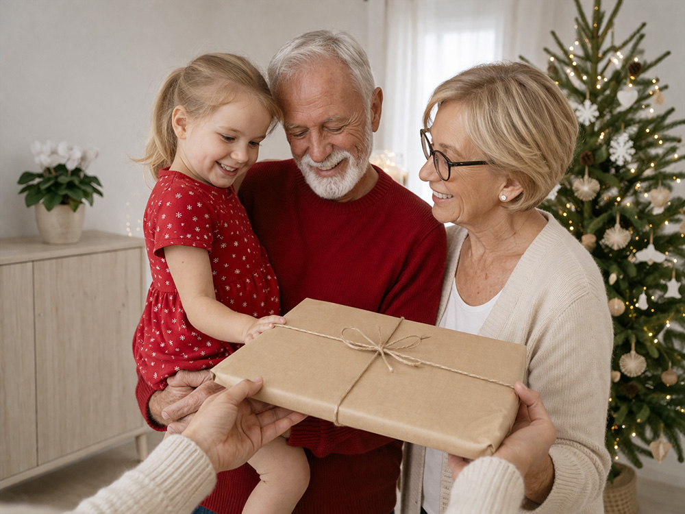 Dárek pro babičku a dědu, Kalnedáře Natali design, rodinné kalendáře z vašich fotografií, které mají smysl. 